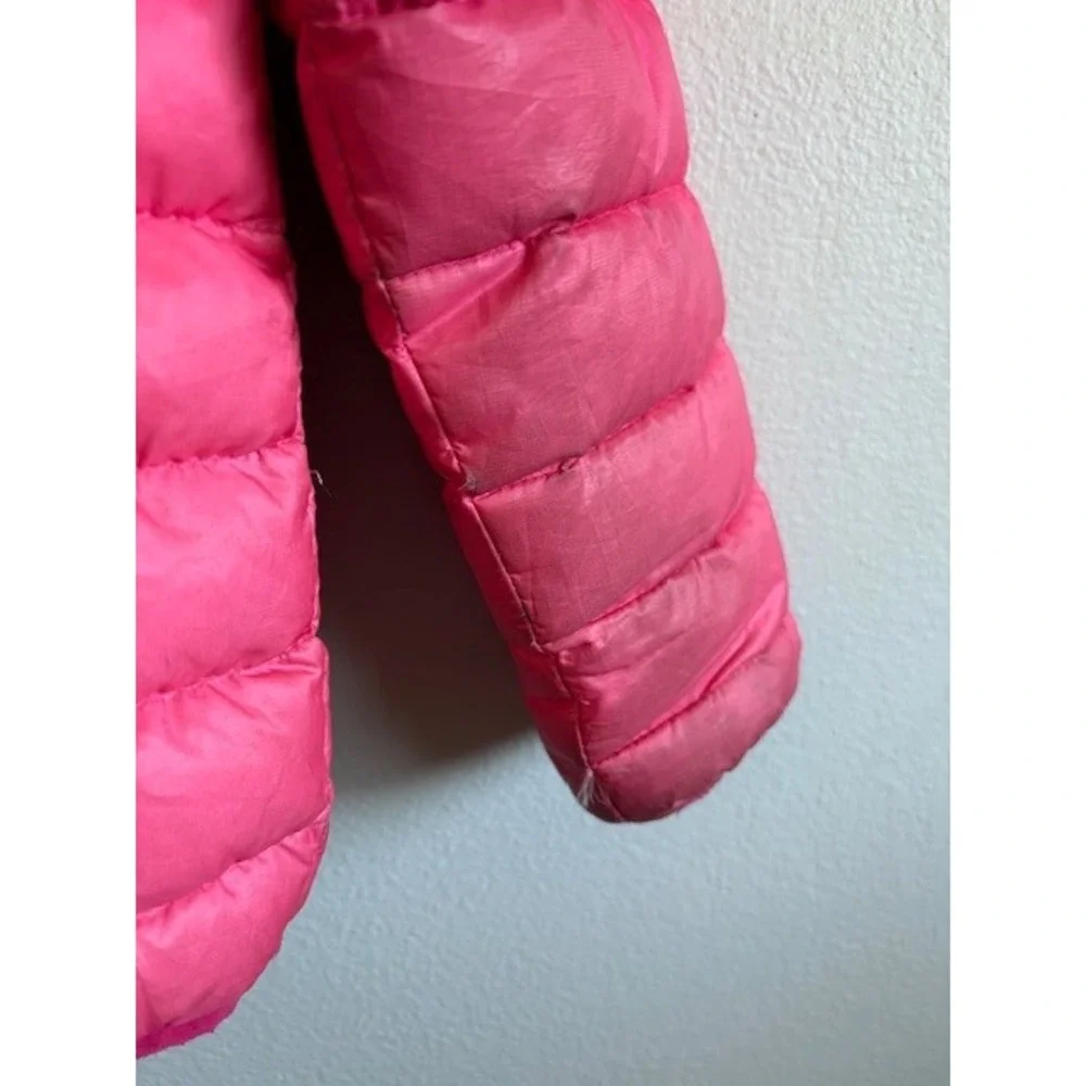 Eddie‎ Bauer Kids L(14/16) Pink Down Puffer Jacket Coat Lightweight Hooded